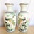 Vintage Chinese Hand Painted Porcelain Vases - A Pair For Sale - Image 4 of 9