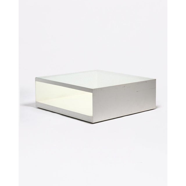 Modern Large Occasional Coffee Table by Joe Durso for Knoll, 1980 For Sale - Image 3 of 5