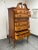Vintage Georgian Style Highboy Dresser For Sale - Image 4 of 12