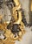 Pair of Italian Giltwood and Ebonized Louis XVI Style Lyre Form Sconces, 1950s For Sale - Image 15 of 18