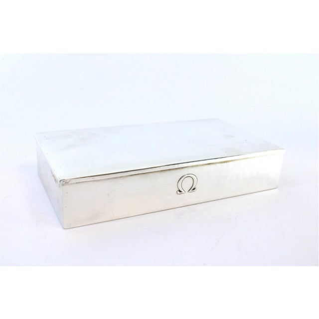 Plain Silver Tobacco Box For Sale - Image 6 of 8