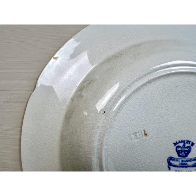 Metal Antique Mason's Ironstone Serving Dish, Imari Chinoiserie, 22k Gold Gilded England 1891 For Sale - Image 7 of 12