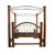 Wood Thomasville Furniture Renaissance Collection Solid Oak Adjustable King / Queen Size Canopy Bed 34511-475 For Sale - Image 7 of 18