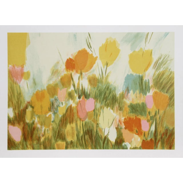 Day Flowers Joan Paley American Date: 1979 Lithograph, signed and numbered in pencil Edition of AP Image Size: 19 x 27...