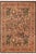Art Nouveau 1990's Pak-Persian Black/Beige Wool Rug - 6'0'' X 8'11'' For Sale - Image 9 of 9