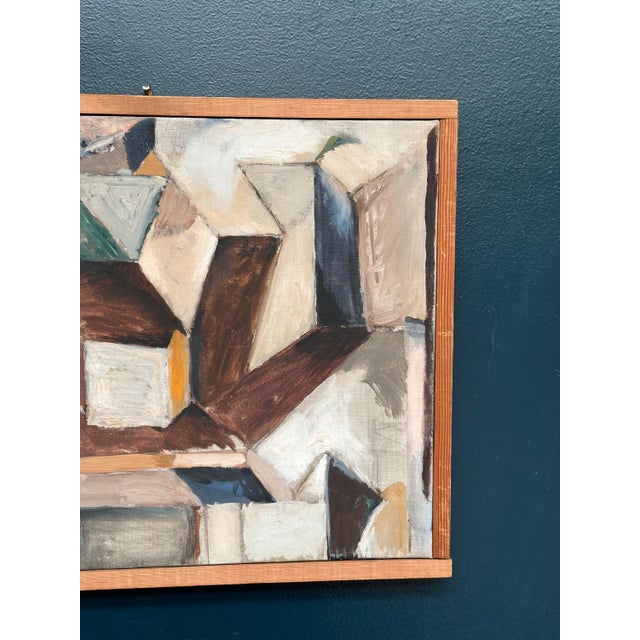 Arne Tengblad, Komposition, 1950s, Oil on Canvas, Framed For Sale - Image 5 of 18