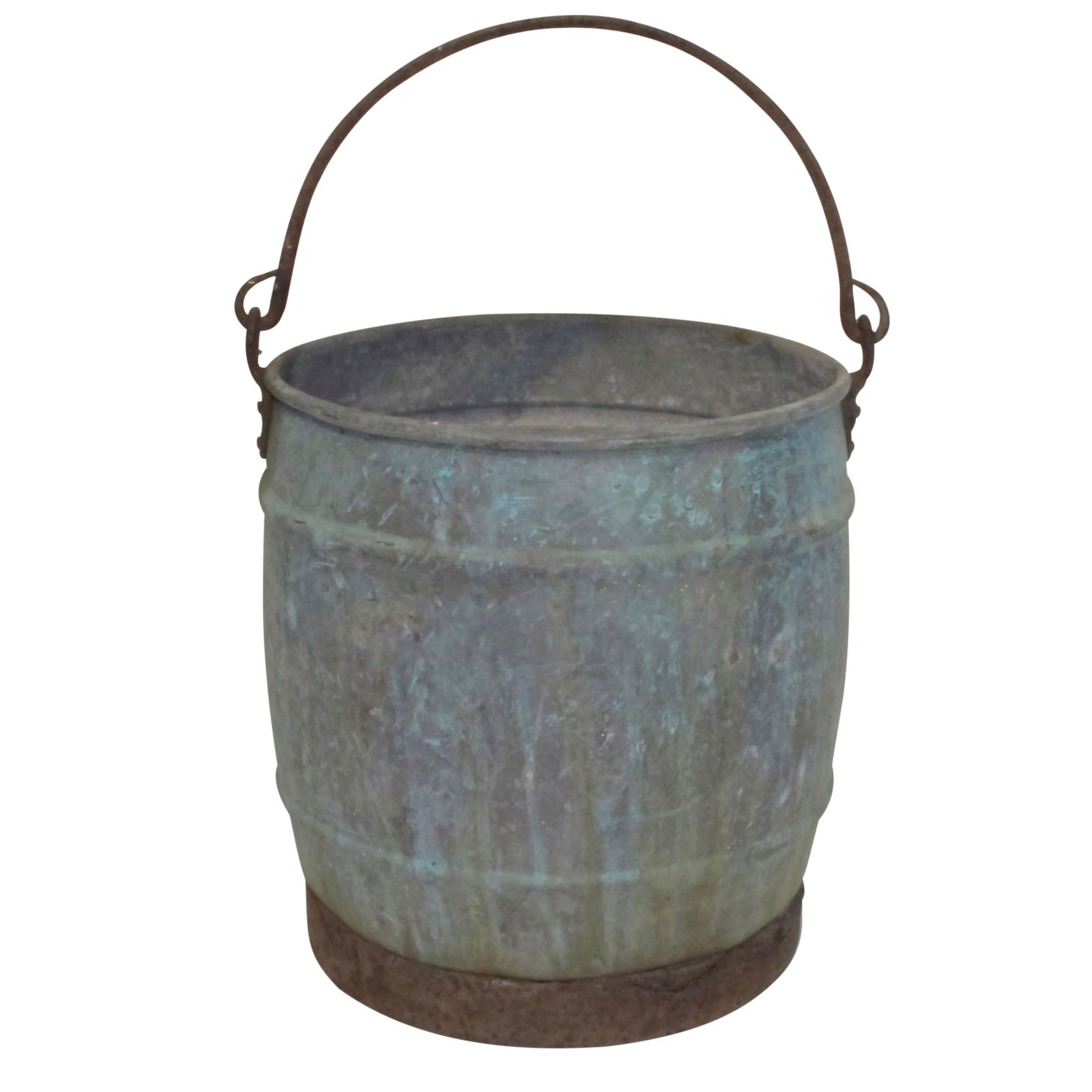 Antique Copper Farm Well Bucket Chairish