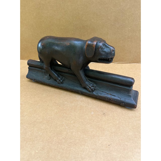 Wood English Medieval Extremely Rare Church Pew Animal Carvings - Set of 2 For Sale - Image 7 of 12