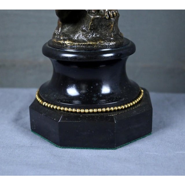 19th Century Bronze Nude Putti, Set of 2 For Sale - Image 11 of 16