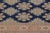 1970s Vintage Bokhara Rug in Deep Navy With Geometric Patterns - Rug & Kilim For Sale - Image 5 of 8