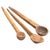 Traditional Pastoral Primitive Set of Hand-Carved Wooden Spoons – Spain, Circa 1940 : Step into the world of traditional...