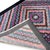 Black Large Geometric Wool Rug from Missoni, 1980s For Sale - Image 8 of 9