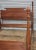 Wood Late 20th Century Henkel Harris Wild Cherry Queen Size 4 Post Carved Bed Made in Virginia For Sale - Image 7 of 10
