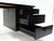 Wood Writing Desk in Black Stained Oak by Herbert Hirche for Christian Holzäpfel KG, Germany, 1960s For Sale - Image 7 of 10