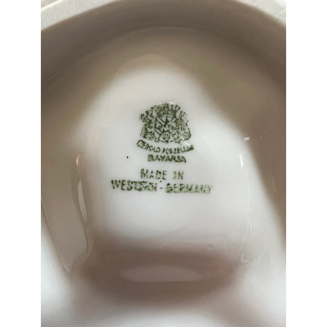 White Mid 20th Century White Porcelain Oyster Plates - a Pair For Sale - Image 8 of 12