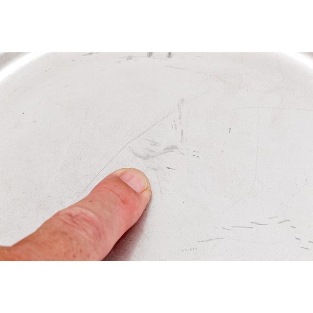 Metal Vintage Wilton Ware Pewter Chargers- Set of 10 For Sale - Image 7 of 11