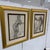 Framed Charcoal Nude Sketches by 20th Century Artist Ray Trail ~ a Pair For Sale - Image 9 of 10