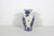 Ceramic Vintage Delft Blue and White Floral Vase Holland For Sale - Image 7 of 10