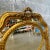 Baroque Style Vintage Gold Wall Mirror For Sale In Miami - Image 6 of 7