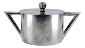 Sugar Bowl in Plain Silver