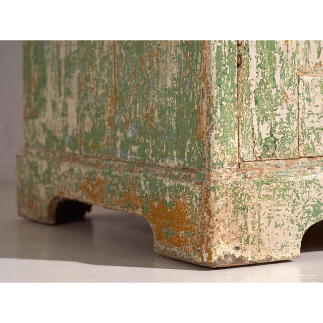Antique Green Bedroom Dresser, 1920s For Sale - Image 9 of 18