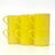 1970s Yellow Melamine Oblique Dinnerset by P M C - Place Settings for 6 / 16 Pieces For Sale - Image 10 of 13