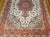 Vintage Persian Tabriz Rug, Hand-Knotted Wool & Silk, Floral Pattern, Ivory & Pink, 8x12 For Sale - Image 16 of 18