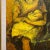 Mid-Century Modern 1960s Oil Painting Young Mother and Child Signed Art For Sale - Image 3 of 8