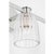 Visual Comfort AERIN for Visual Comfort Signature Asalea Triple Vanity Light in Polished Nickel with Clear Glass For Sale - Image 4 of 8