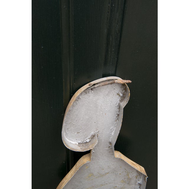 Stylized Metal Figures from France - A Pair For Sale - Image 4 of 13