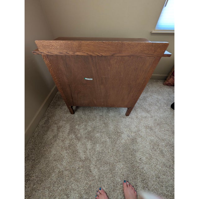 Harvey Ellis Bachelor Chest From the Stickley Mission Bedroom Collection For Sale - Image 10 of 13