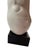 Mid 20th Century Edith Kolton Minimalist Glazed Ceramic Mother and Child Sculpture on Black Base For Sale - Image 11 of 11