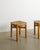 Mid-Century Modern French Wooden Meribel Stools by Charlotte Perriand, 1960s, Set of 2 For Sale - Image 3 of 5