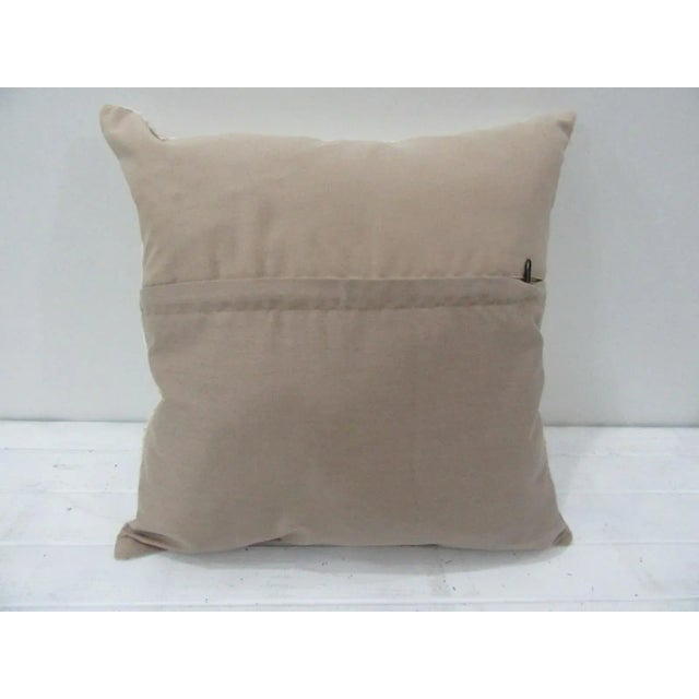 Contemporary Turkish Kilim Pillow Cover For Sale - Image 3 of 4