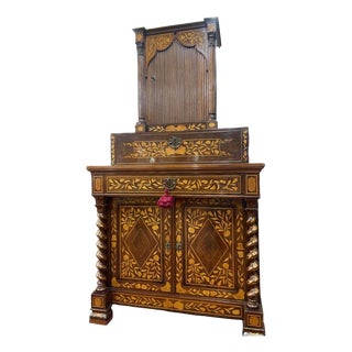 18th Century Dutch Mahogany Console Table, 1870 For Sale