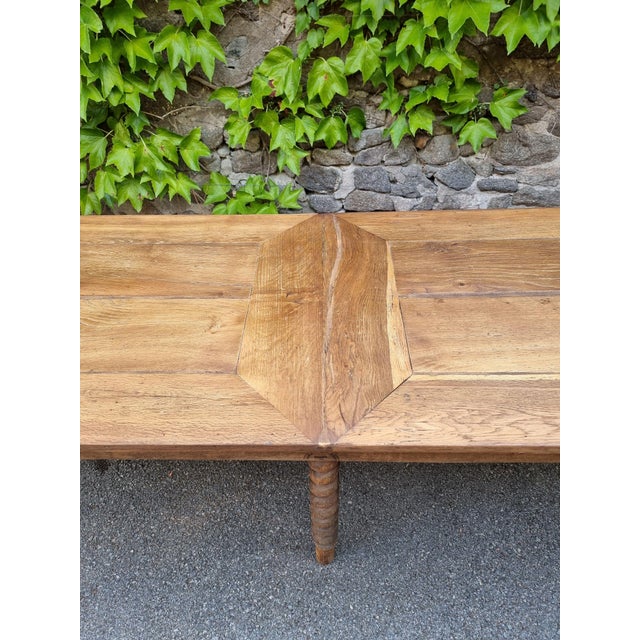 Antique French Oak Drapers Table, 1800s For Sale - Image 13 of 18