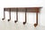 Industrial Antique Wrought Iron Industrial Peg Wall Rack For Sale - Image 3 of 6