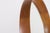 Swivel and tiltable tabletop mirror in teak and steel, sweden, 1960s h 53 cm xw diameter 44 cm.