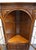 Ethan Allen Ethan Allen Newport Collection Solid Cherry Traditional Style 51" Corner Curio Cabinet 34-6438 - Belmont 570 Finish For Sale - Image 4 of 8