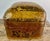 19th Century 19th Century Antique Distressed Lidded Box, Chinese Paper Mache For Sale - Image 5 of 18