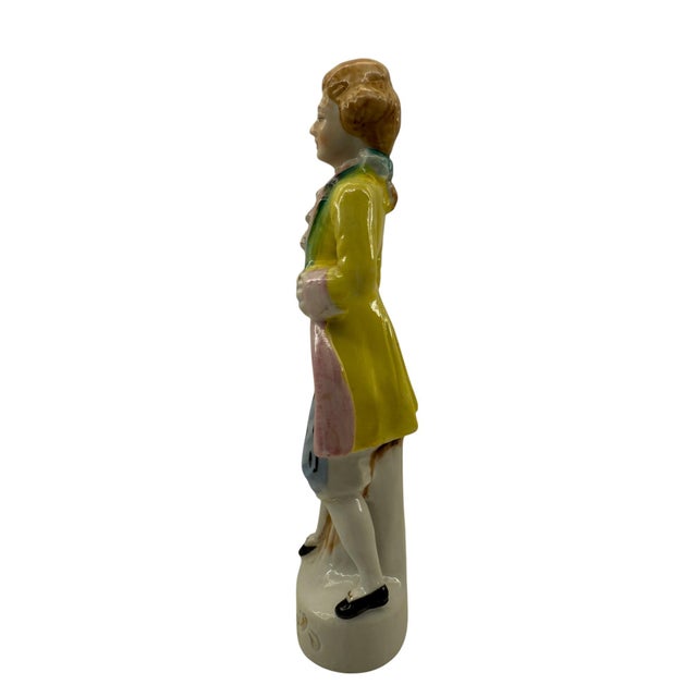 Traditional Mid 20th Century Japanese Colonial Man Figurine For Sale - Image 3 of 7
