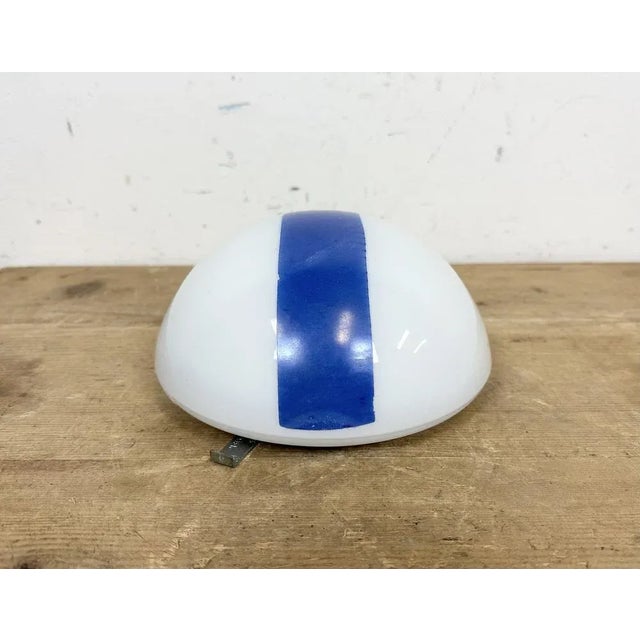 Mid-Century Modern Vintage Emergency Wall Light, 1960s For Sale - Image 3 of 13