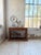 Antique solid oak console or small draper's table dating from the 1890s. we love its compact size and limited depth. its...