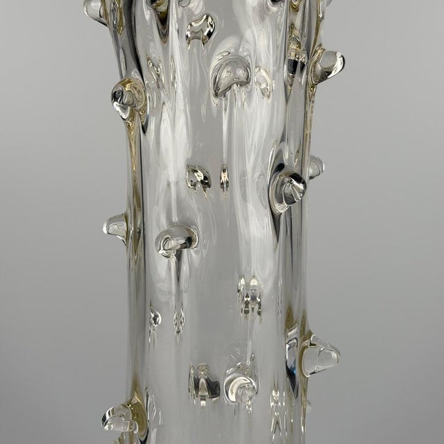 Vintage Mugnoni Murano Glass Vase by Ercole Barovier for Barovier & Toso, 1938 For Sale - Image 4 of 13
