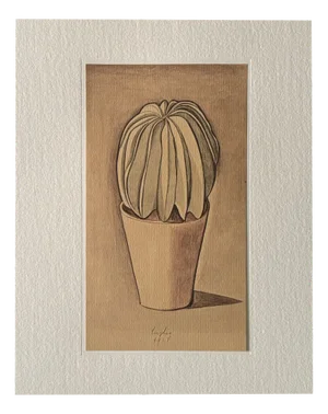 Giorgio Morandi, Cactus, 1973, Lithograph