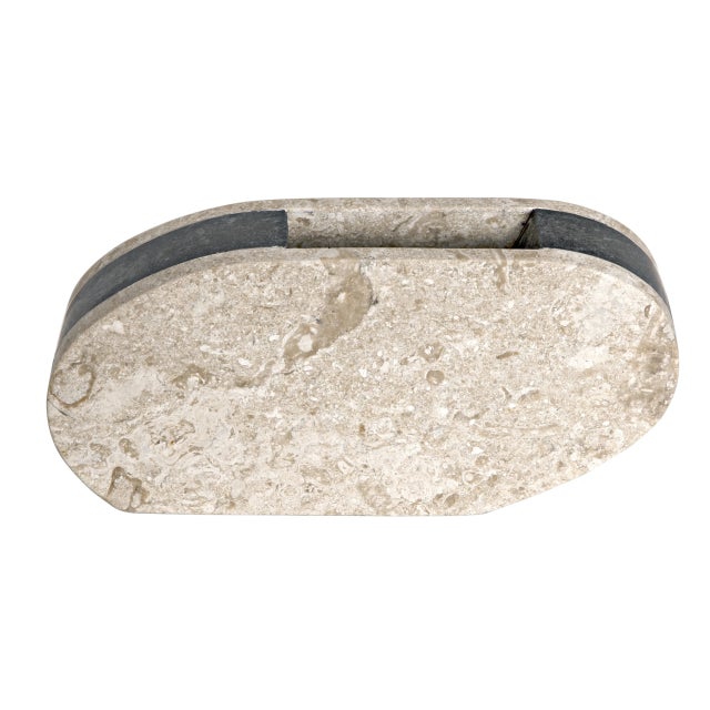 Mid-Century Modern NOIR Zola Vase, Set of 2 For Sale - Image 3 of 4