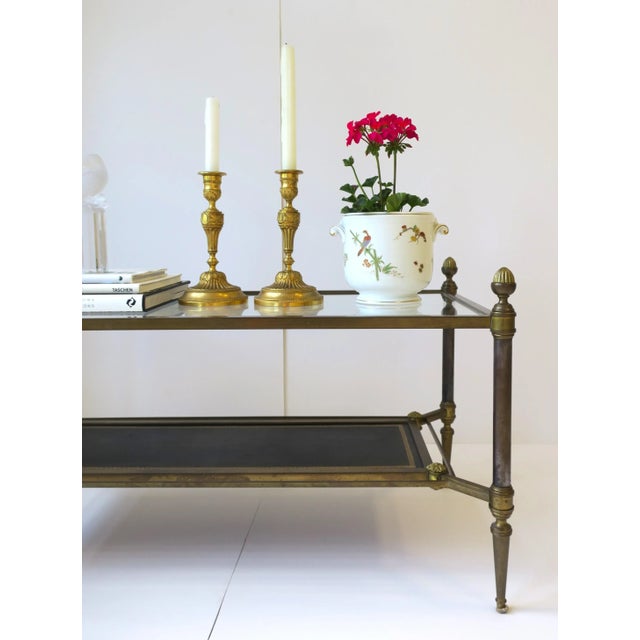 Gold French Gold Gilt Bronze Candlesticks Holders, 19th Century, Pair For Sale - Image 8 of 13