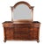 Brown Thomasville Fredericksburg Dresser 11 Drawers Mahogany Vintage For Sale - Image 8 of 8