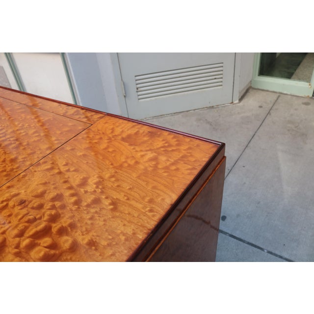 Wood 1930s Small Art Deco Desk For Sale - Image 7 of 12