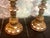 Antique Wood Candelabra Lamps With Mirror Insets - a Pair For Sale - Image 10 of 13